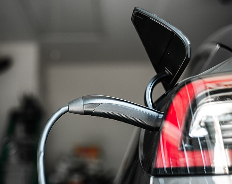 tesla getting charged